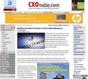Back Multifaceted Web Portals for Diversified Business